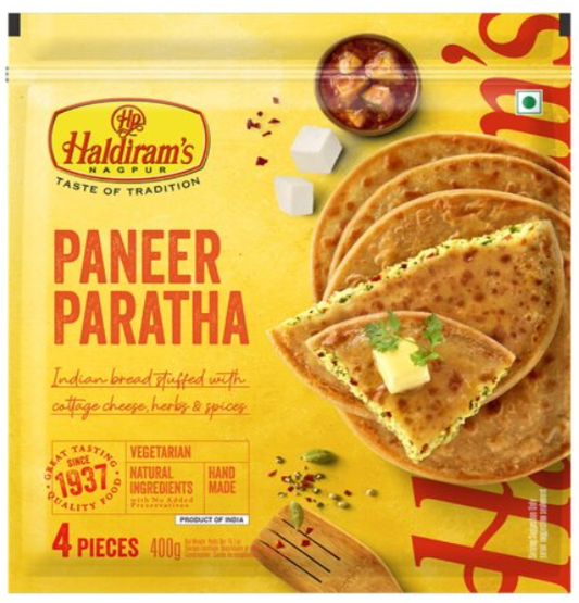 HALDIRAMS PANEER PARATHA 400G