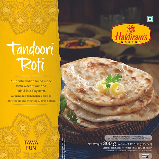 HALDIRAMS TANDOORI ROTI 360G