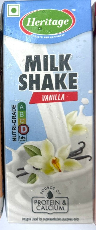 Heritage Vanilla Milk Shake – 180ml