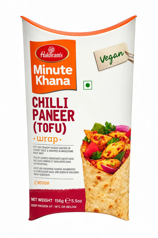 Haldiram's Chilli Paneer Wrap 156g
