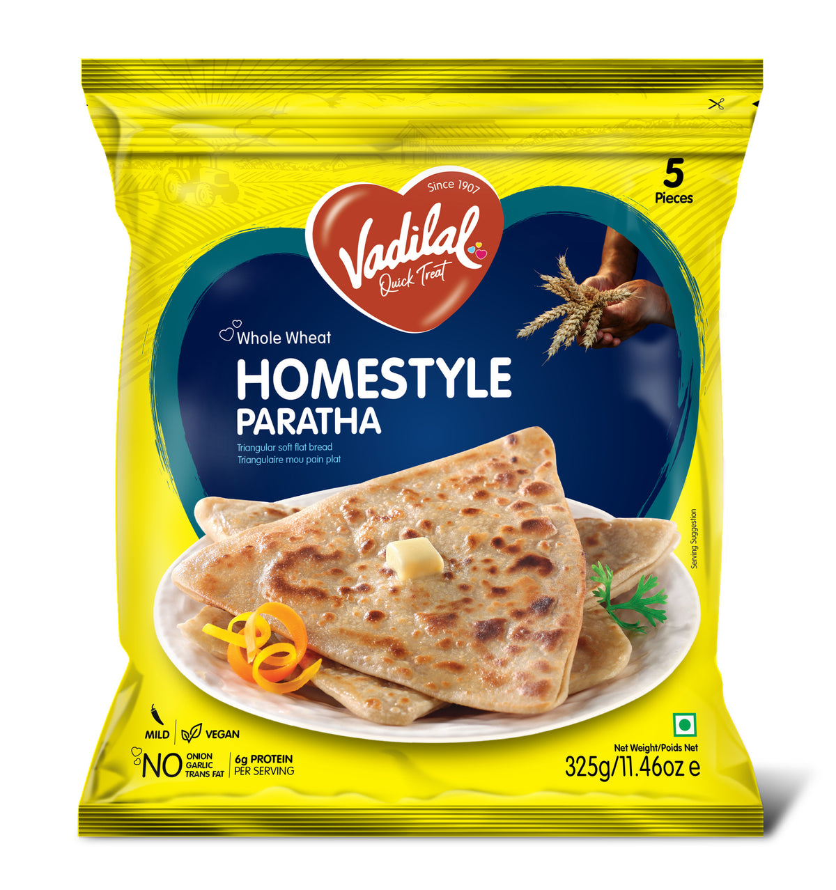 Vadilal Homestyle Paratha 325g