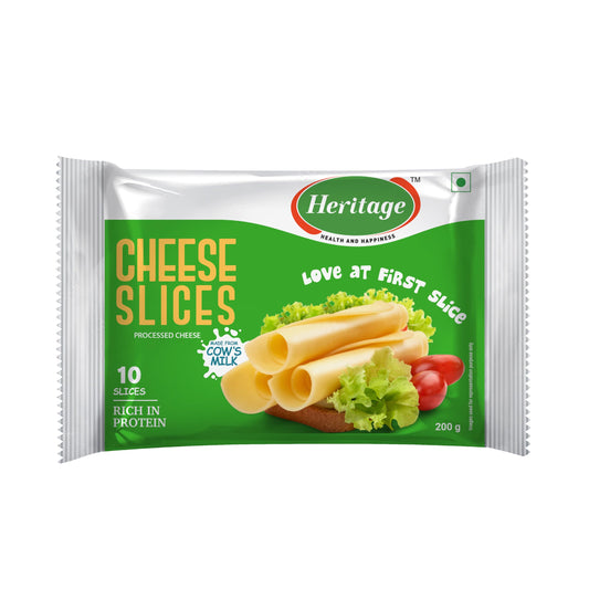 HERITAGE CHEESE SLICE 200G