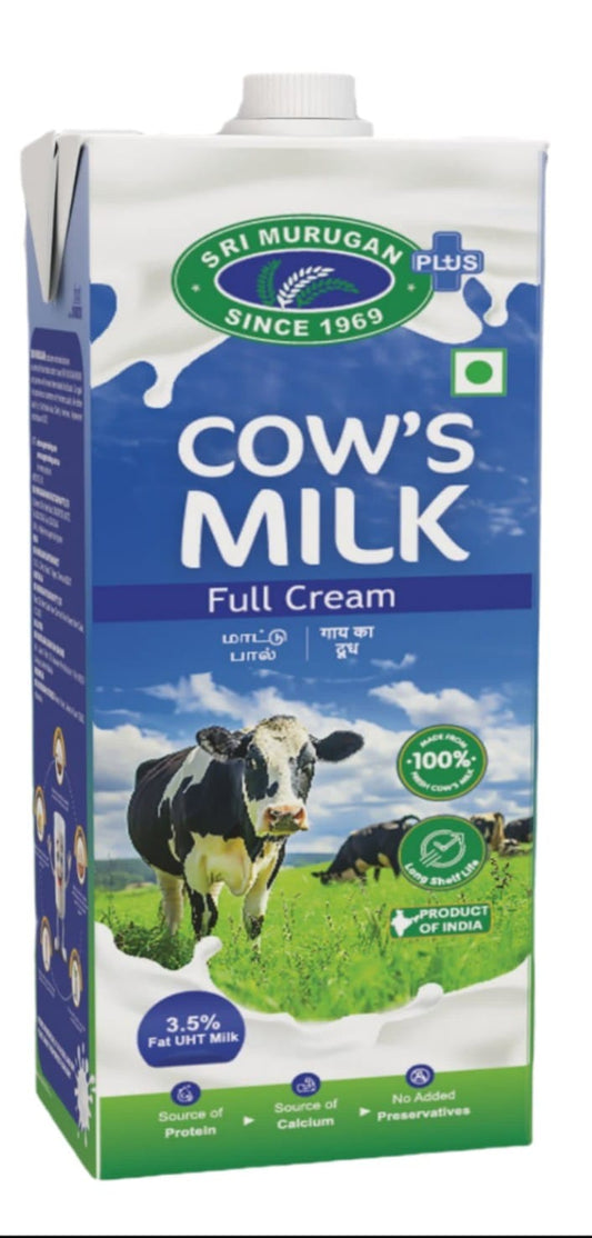 SRI MURUGAN UHT COWS MILK - 1L
