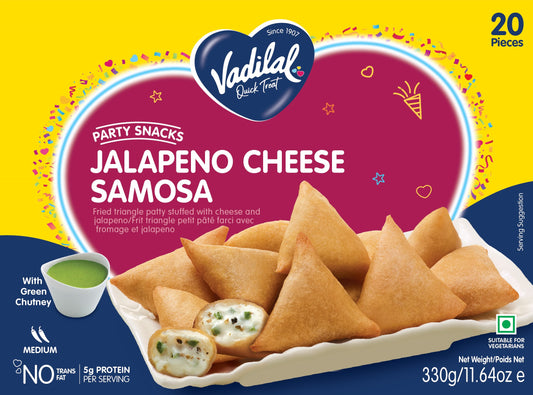 Vadilal Jalapeno Cheese Samosa – 330g