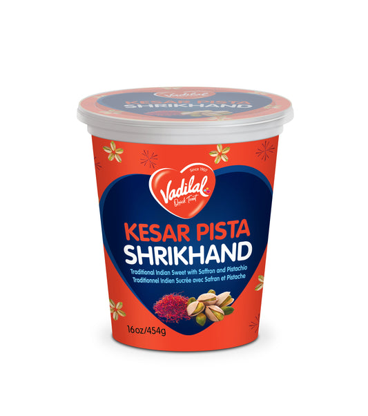 Vadilal Kesar Pista Shrikhand – 454g
