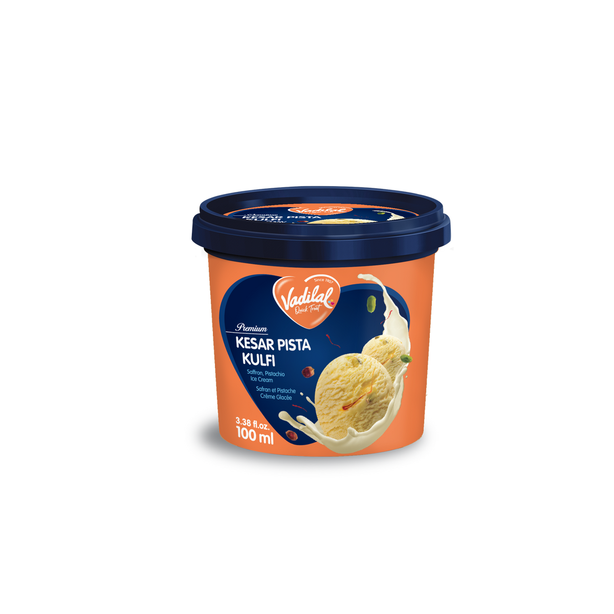 Vadilal Premium Kesar Pista Kulfi
