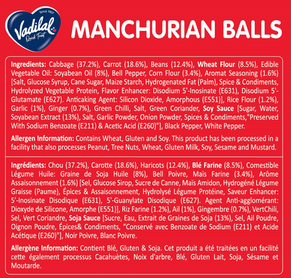 Vadilal Manchurian Balls 1kg