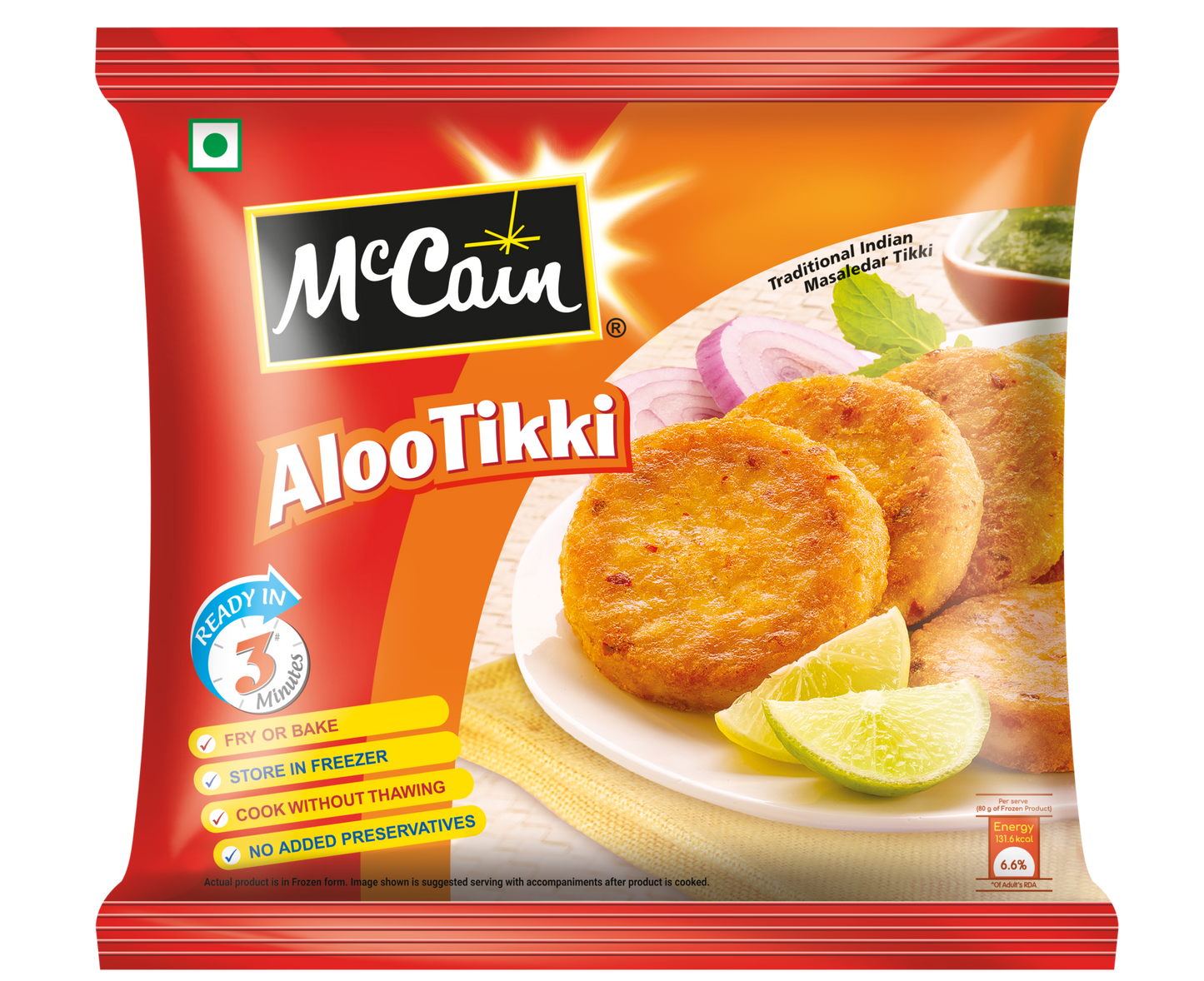 MCCAINS ALOO TIKKI - 400G
