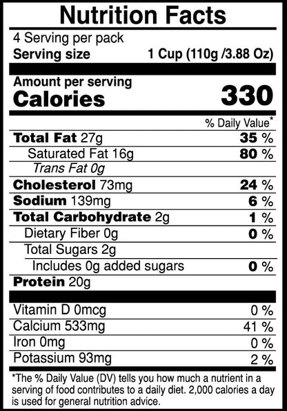 Vadilal Malai Paneer Cubes 454g