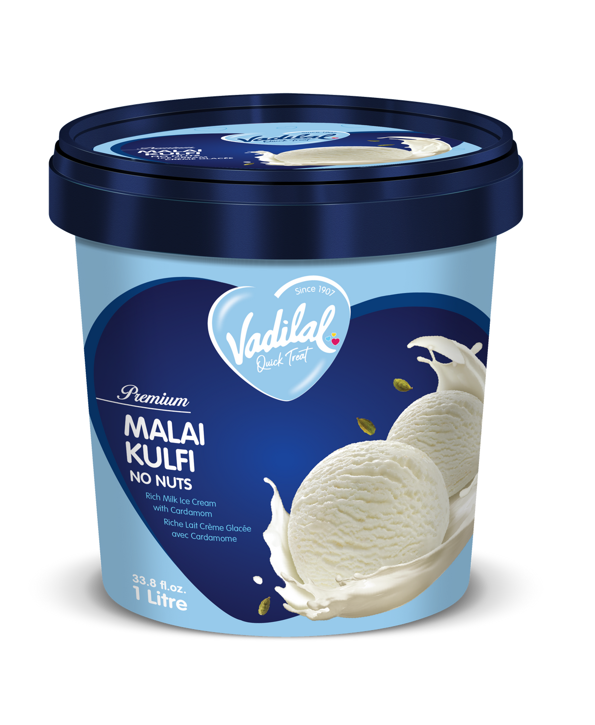 Vadilal Premium Malai Kulfi (No Nuts)