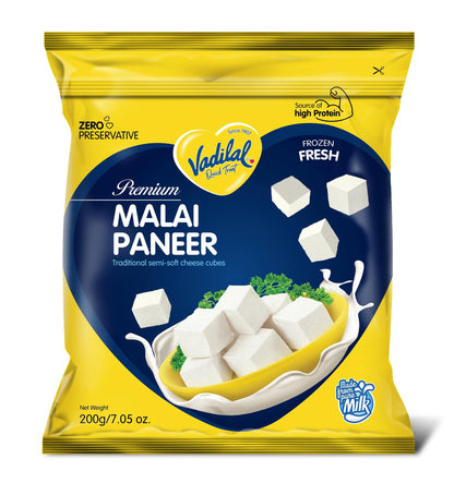 Vadilal Malai Paneer Cubes 200g