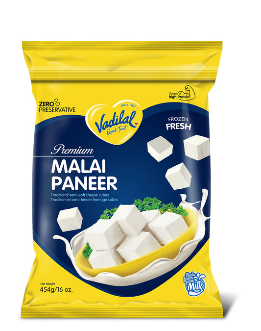 VADILAL MALAI PANEER CUBES 454G