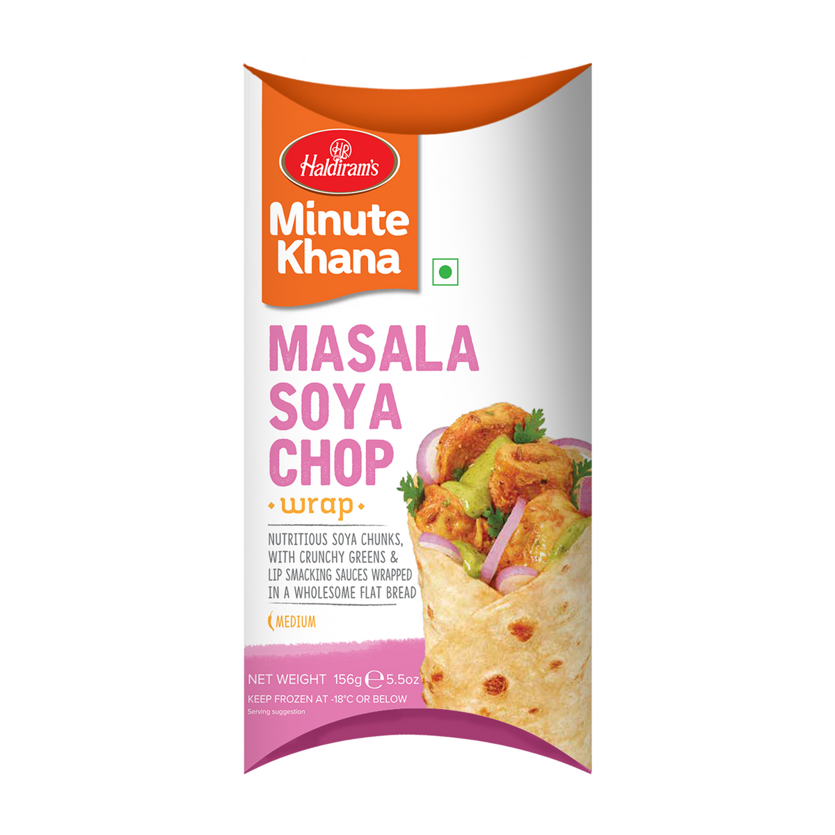 Haldiram's Masala Soya Chop Wrap – 156g