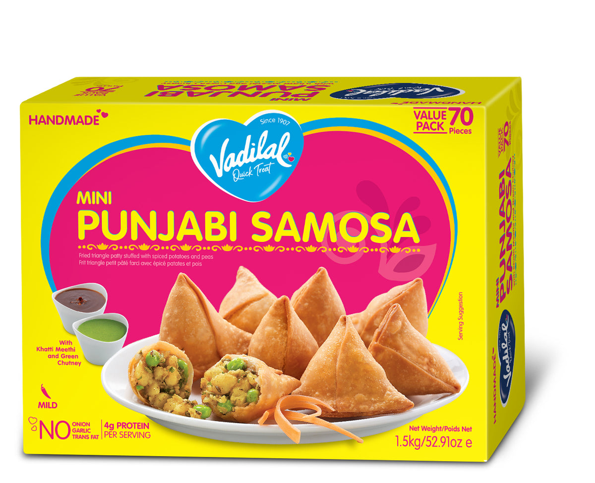 Vadilal Mini Punjabi Samosa – 1.5 kg