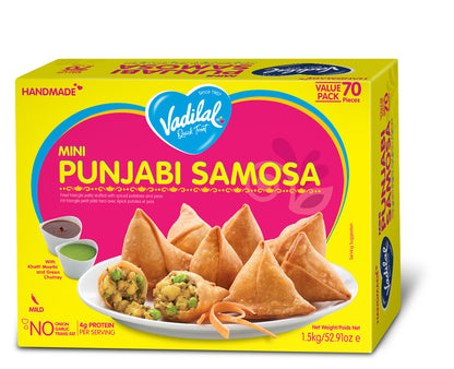 Vadilal Mini Punjabi Samosa – 1.5 kg