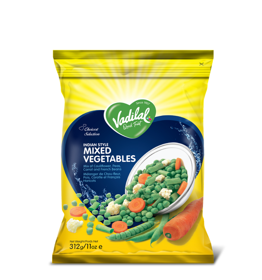 VADILAL MIXED VEG INDIAN STYLE 312G