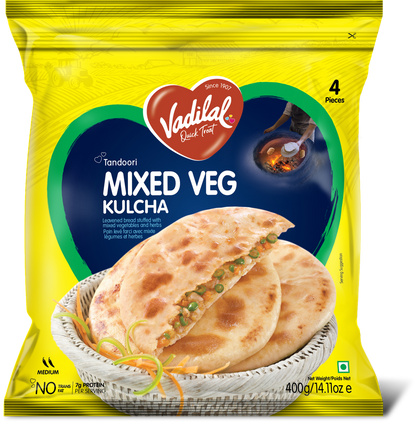 Vadilal Tandoori Mixed Veg Kulcha 400g