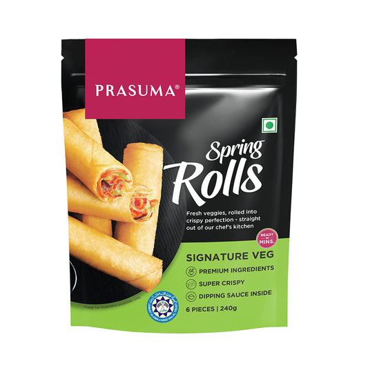 PRASUMA VEG SPRING ROLLS 240G