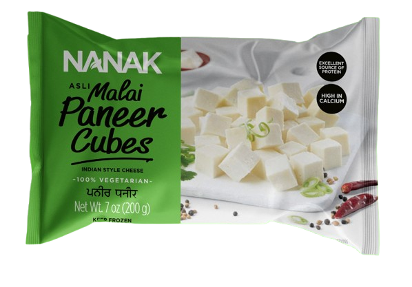 NANAK PANEER CUBES 200G