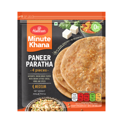 Haldiram's Paneer Paratha 400g