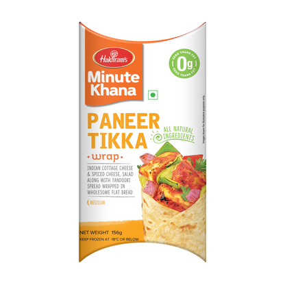 Haldiram's Paneer Tikka Wrap 156g