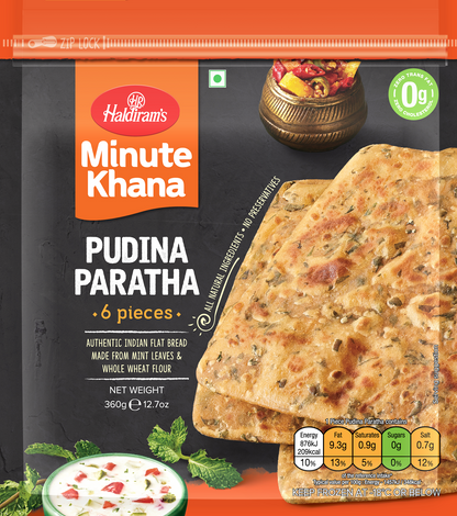 Haldiram's Pudina Paratha 360g