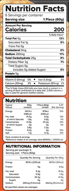 Haldiram's Pudina Paratha 360g