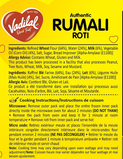 Vadilal Rumal Roti 240g