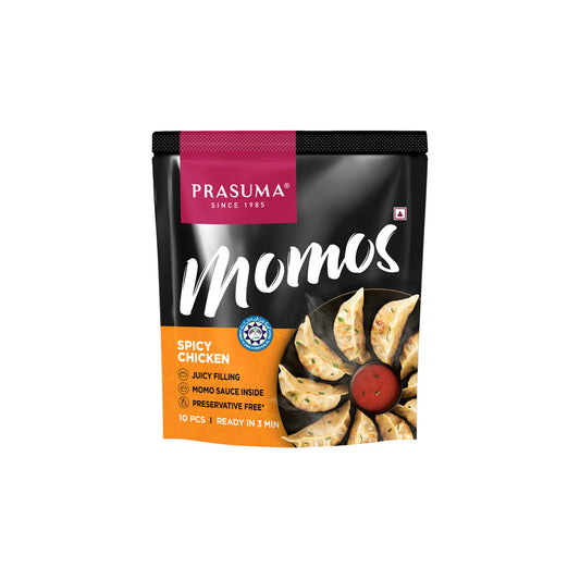 PRASUMA SPICY CHICKEN MOMOS 230G
