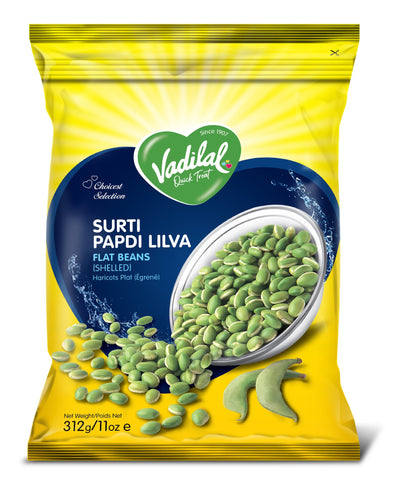 Vadilal Surti Papdi Lilva 312g