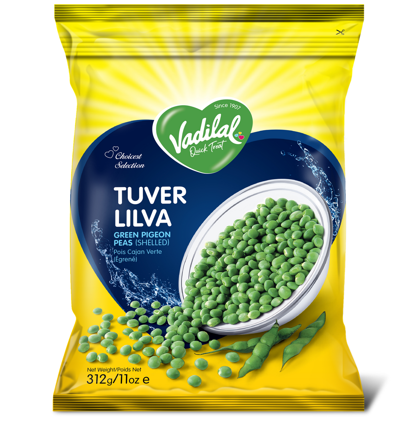 VADILAL TUVER LILVA 312G