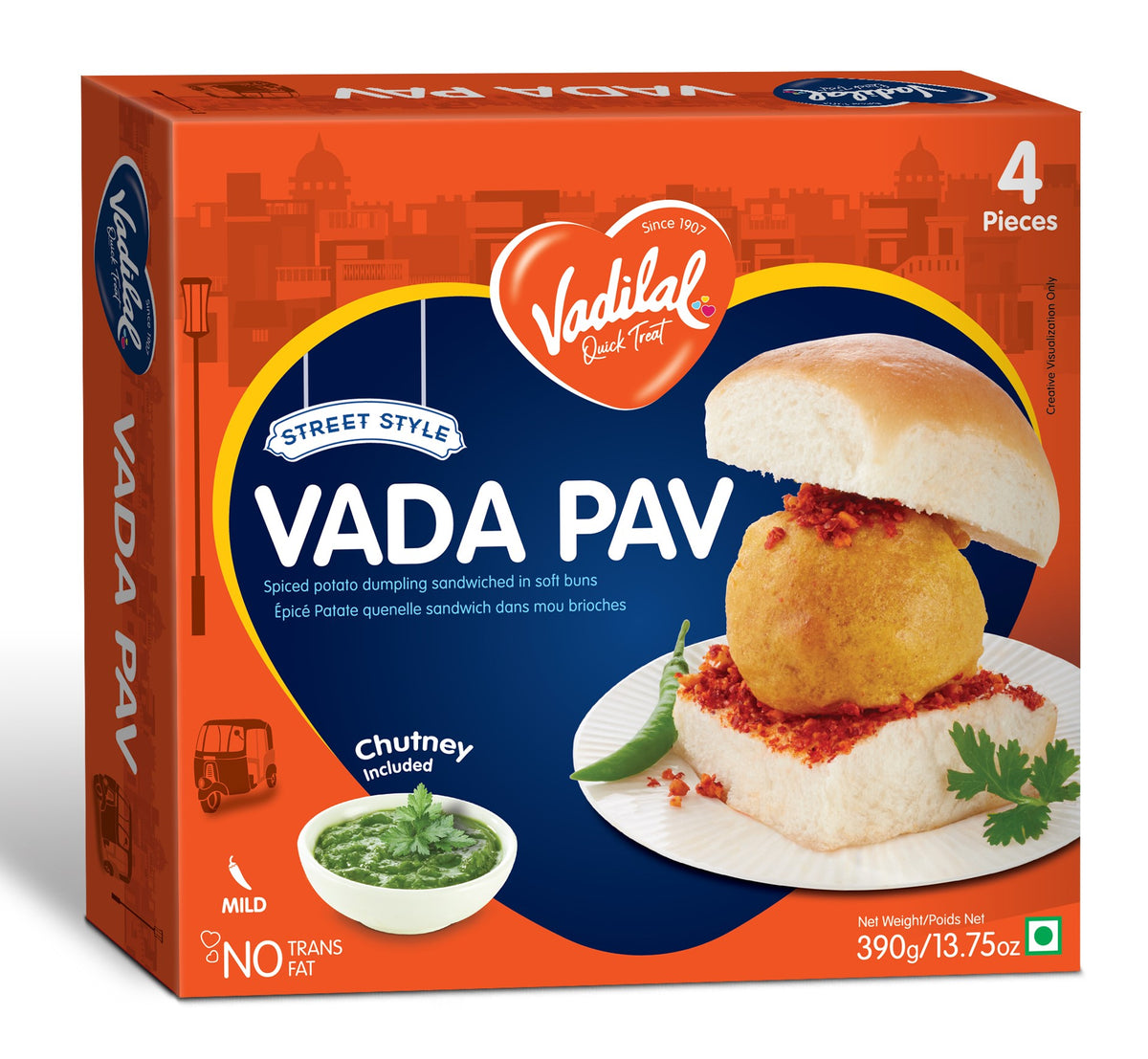 Vadilal Vada Pav – 390g