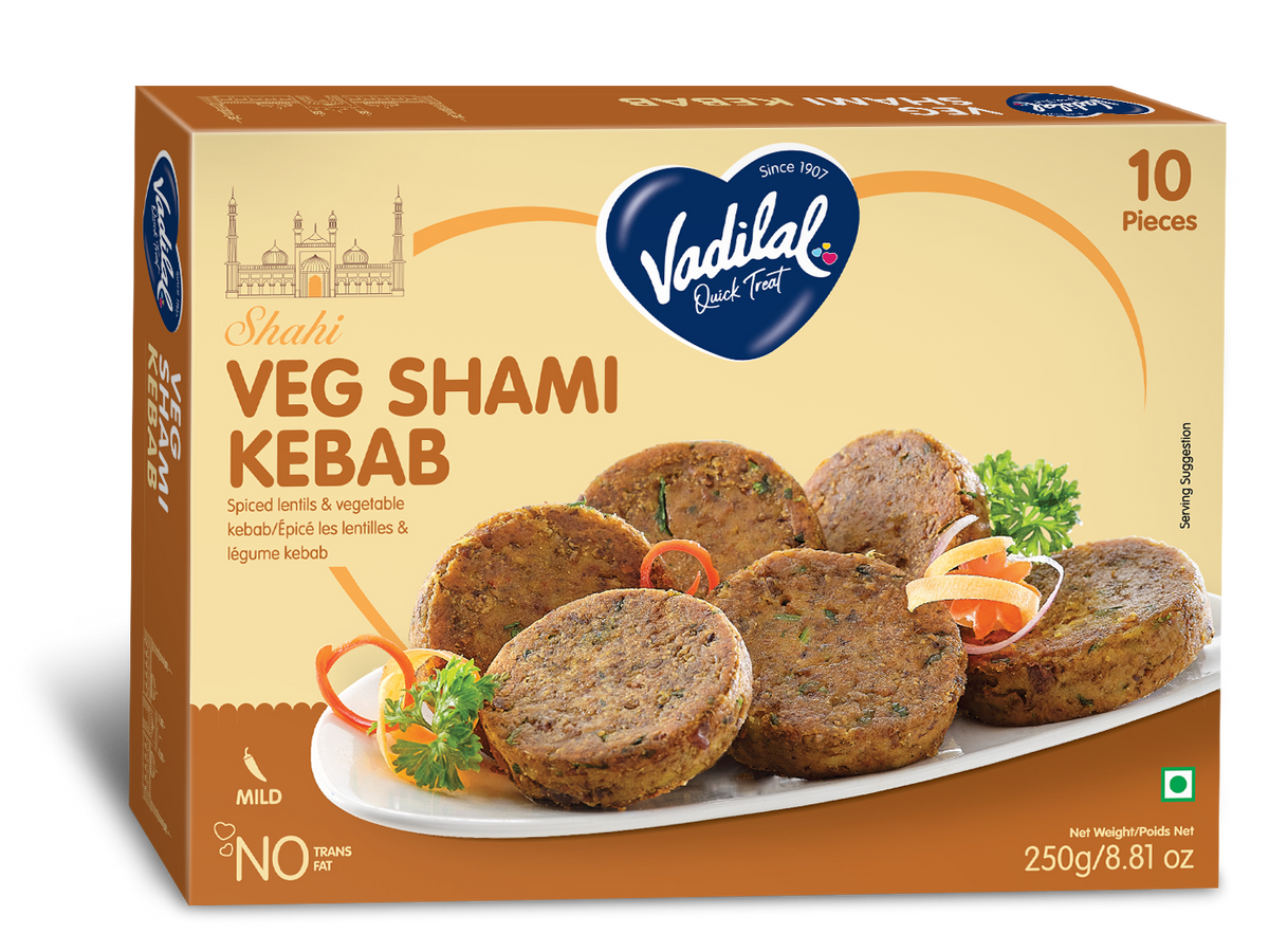Vadilal Veg Shami Kebab – 250g