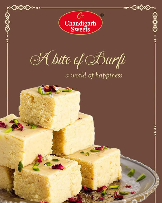 Chandigarh Sweets Milk Burfi