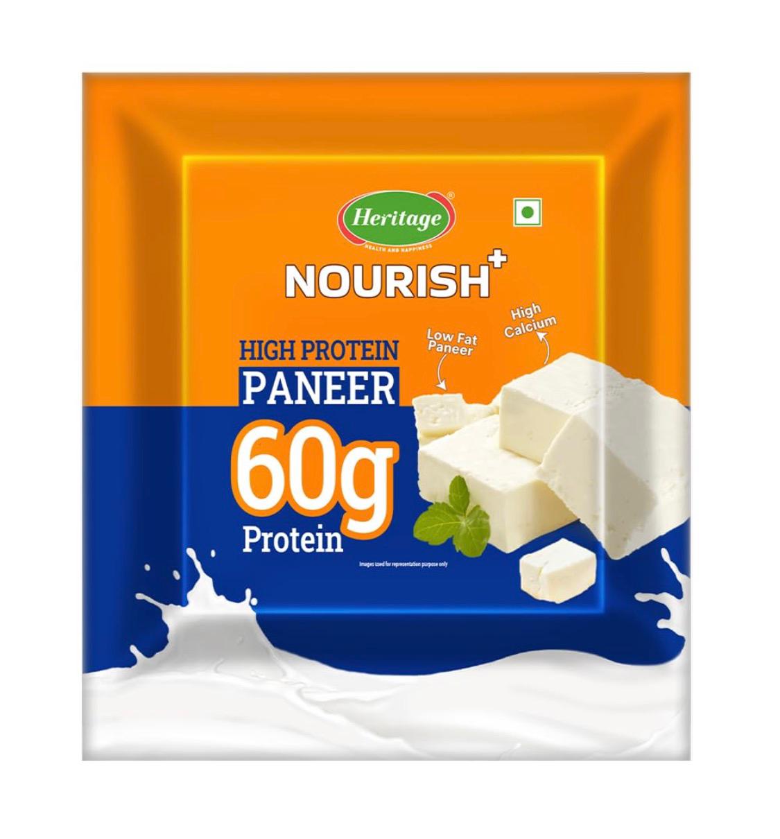 Heritage Nourish+ High Protein Paneer – 240g