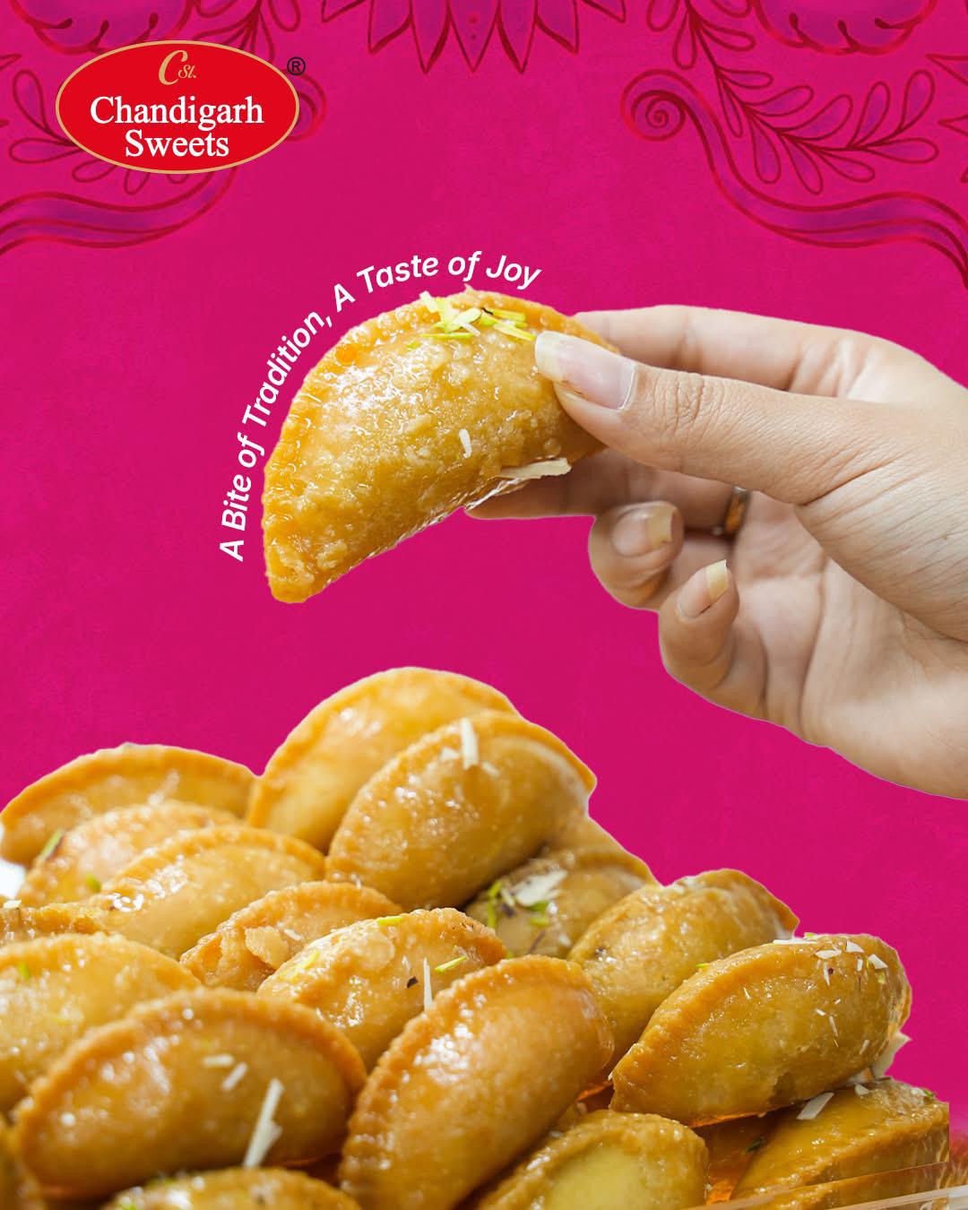 Chandigarh Sweets Gujiya
